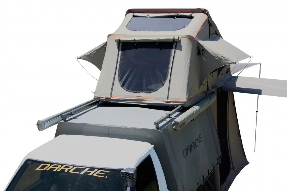 darche panorama 2 roof top tent with annex