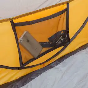 Inside view of speedy pop up tent