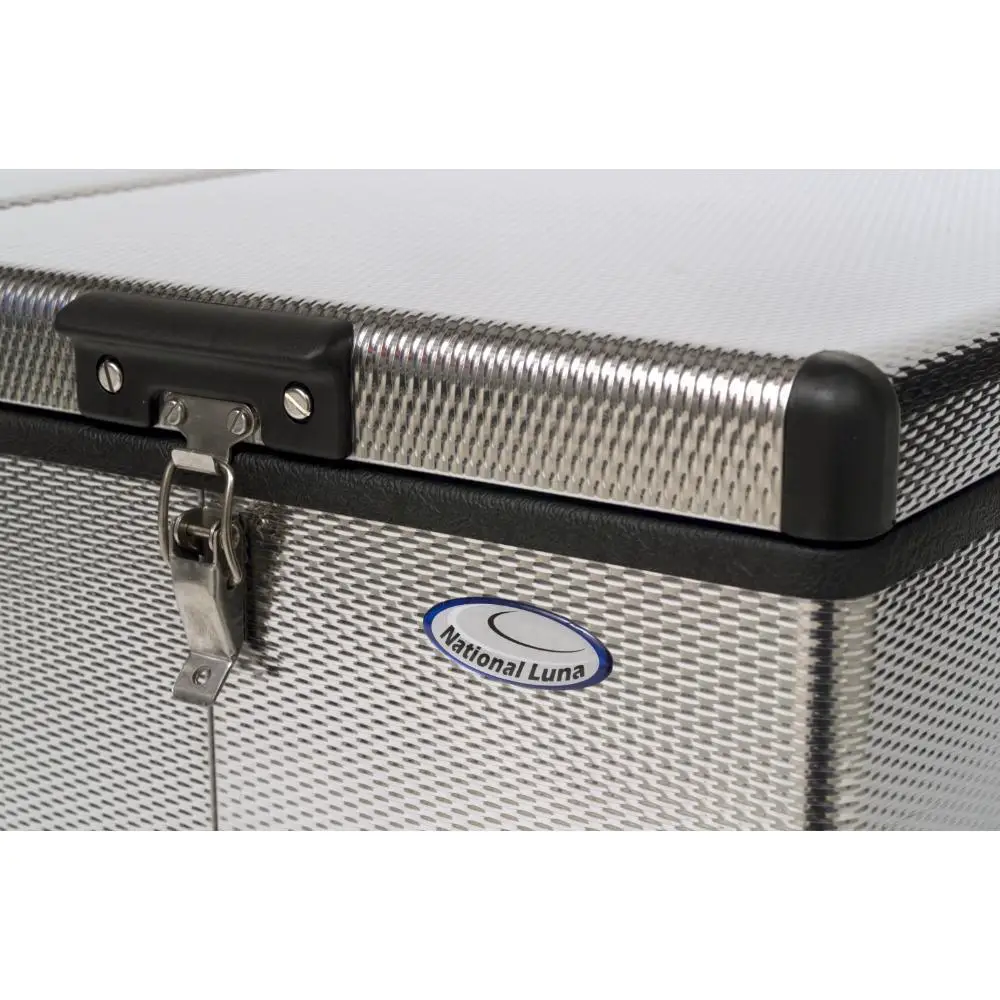 National Luna 60L Fridge Dual Thermostat Stainless Steel
